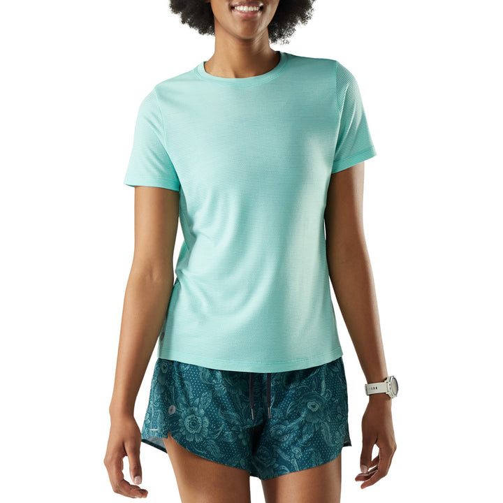 Smartwool Active Mesh Short-Sleeve Shirt - Women's Pacific Blue