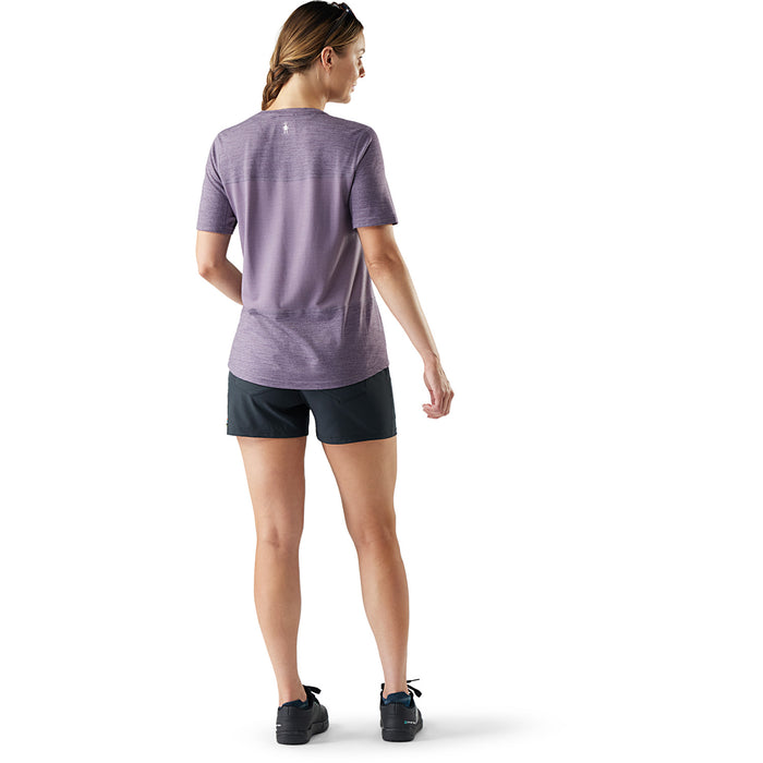 Smartwool Mountain Bike Short-Sleeve Jersey - Women's Purple Storm Heather