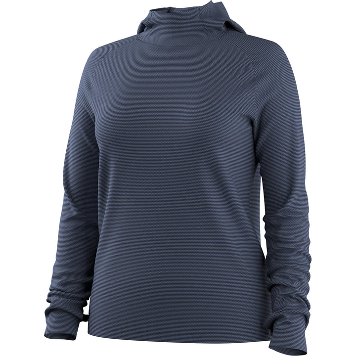 Smartwool Active Mesh Hoodie - Women's Nightfall Blue-Deep Navy