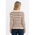 Rhythm Highline Stripe Long-Sleeve Knit Top - Women's Chocolate