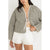 Rhythm Antibes Plaid Quilted Jacket - Women's Olive