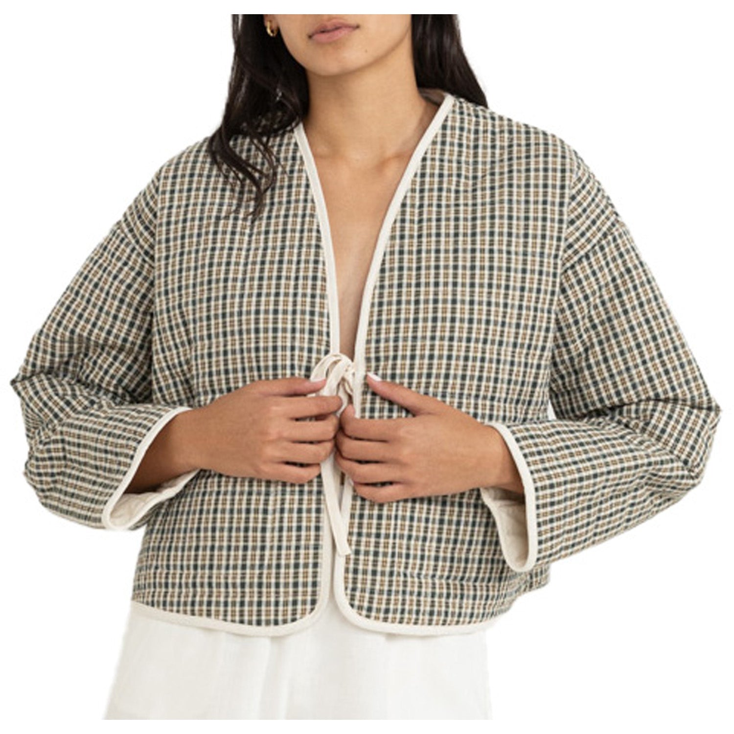 Rhythm Antibes Plaid Quilted Jacket - Women's – evo