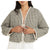 Rhythm Antibes Plaid Quilted Jacket - Women's Olive