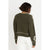 Rhythm Antique Floral Crop Cardigan - Women's Olive