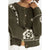 Rhythm Antique Floral Crop Cardigan - Women's Olive