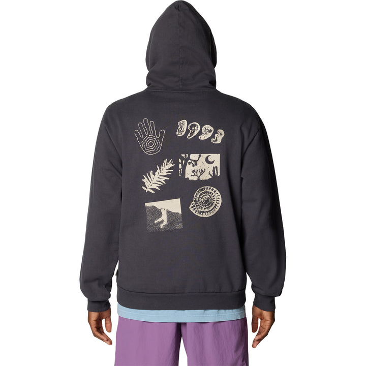 Mountain Hardwear EV Symbols Hoodie - Men's Volcanic