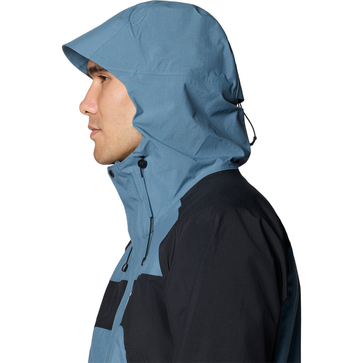 Mountain Hardwear Dry Times™ Hooded Jacket - Men's Adriatic Blue/Black