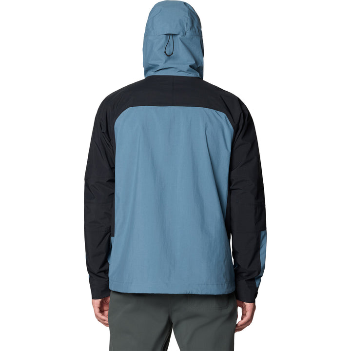 Mountain Hardwear Dry Times™ Hooded Jacket - Men's Adriatic Blue/Black