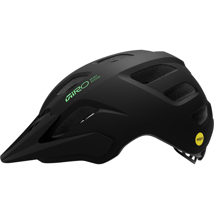 Giro Tremor MIPS Bike Helmet - Kids' Matte Black/Green