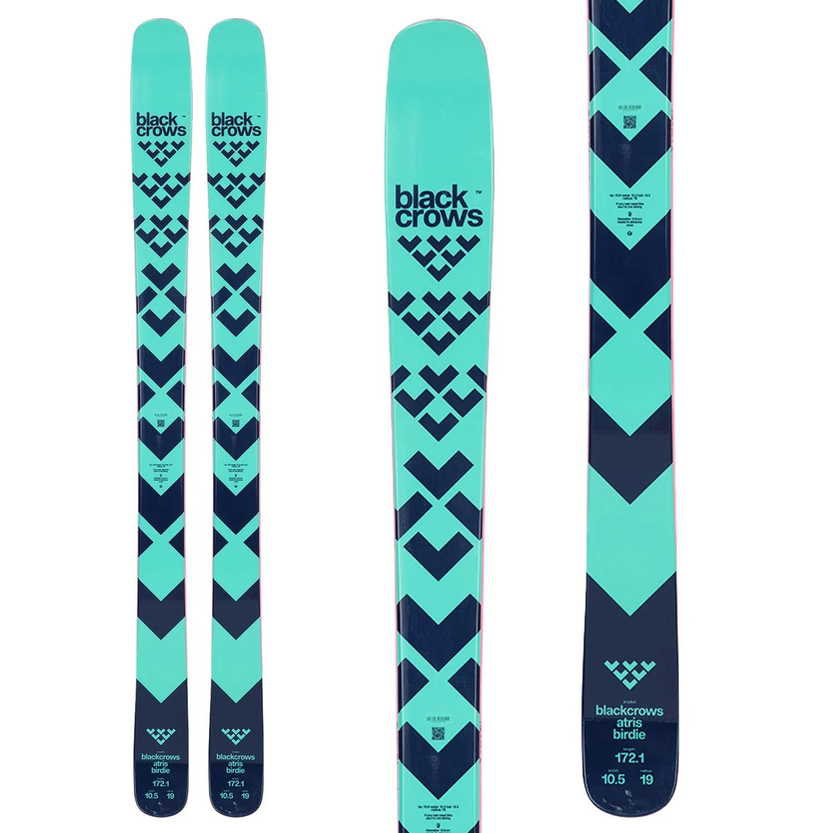 Black Crows Atris Birdie Skis + Armada Strive 11 Demo Bindings - Women's 2024