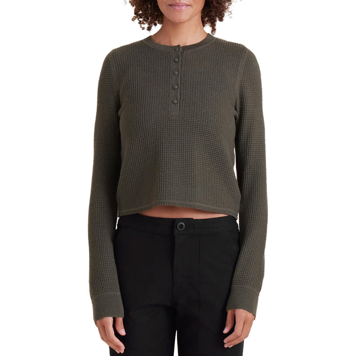 Roark Well WornThermal Long-Sleeve Shirt - Women's Military