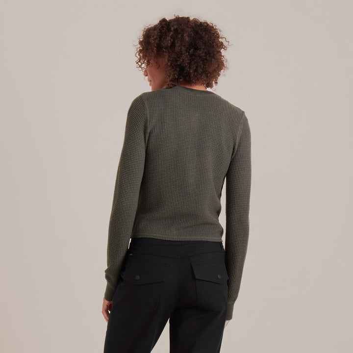 Roark Well WornThermal Long-Sleeve Shirt - Women's Military