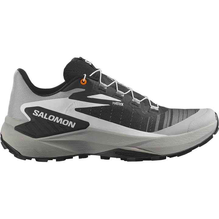 Salomon Genesis Shoes - Men's Black/Alloy/Turmeric