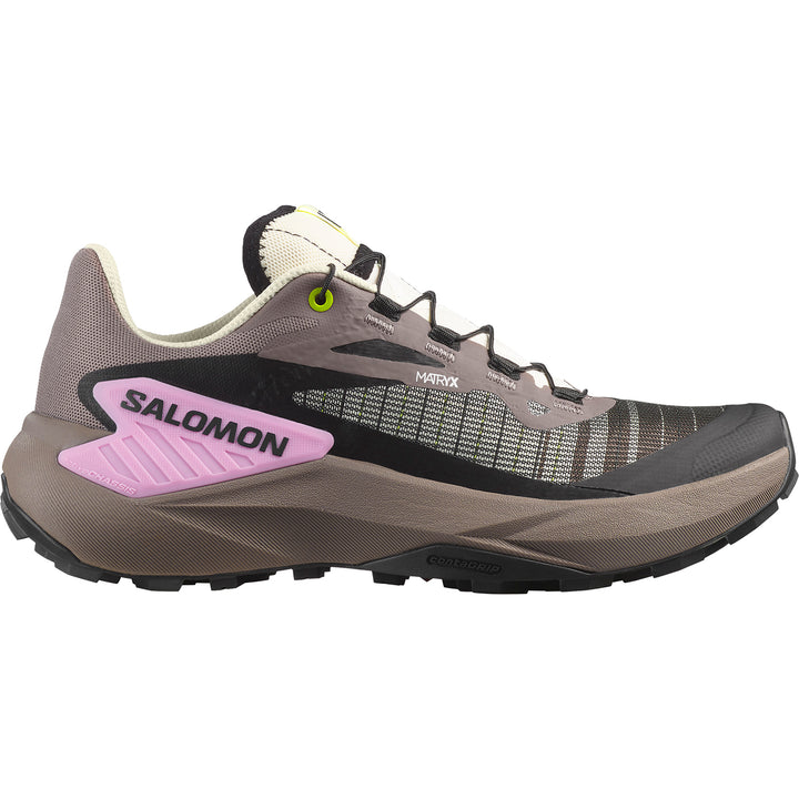 Salomon Genesis Shoes - Women's Iron/Vanilla Ice/Cyclamen