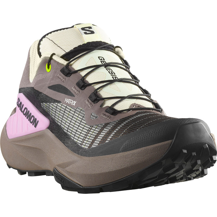 Salomon Genesis Shoes - Women's Iron/Vanilla Ice/Cyclamen