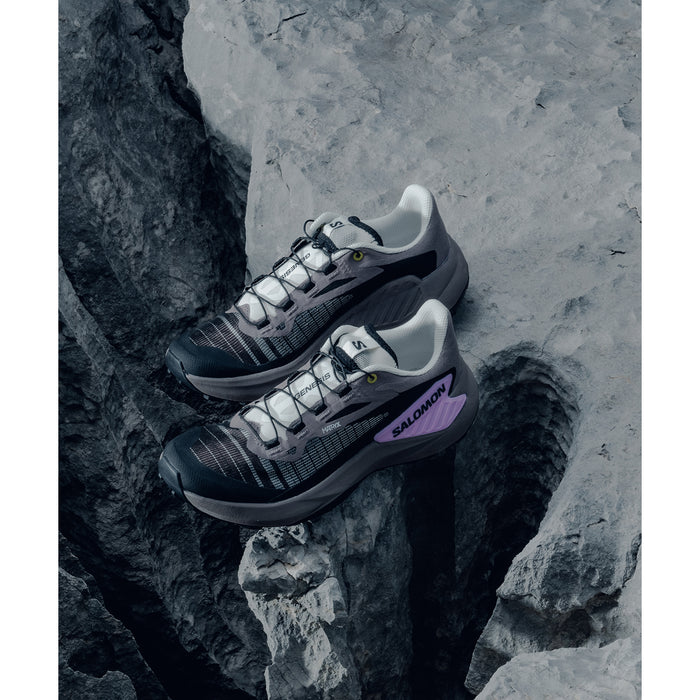 Salomon Genesis Shoes - Women's Iron/Vanilla Ice/Cyclamen
