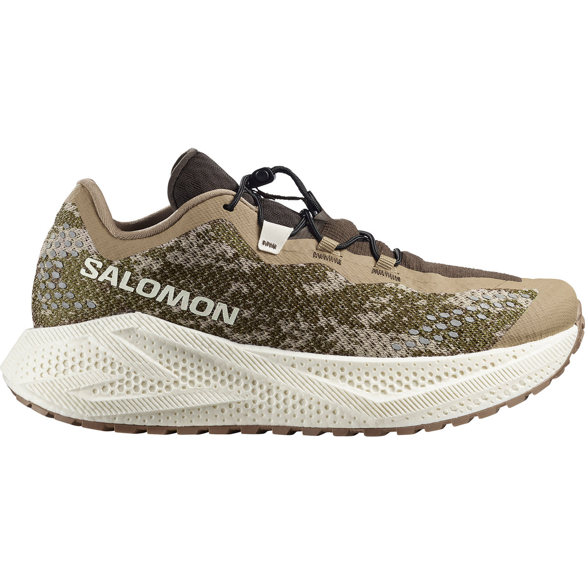Salomon Aero Glide 4 Gravel Shoes - Men's Safari/Vanilla Ice/Earth Brown