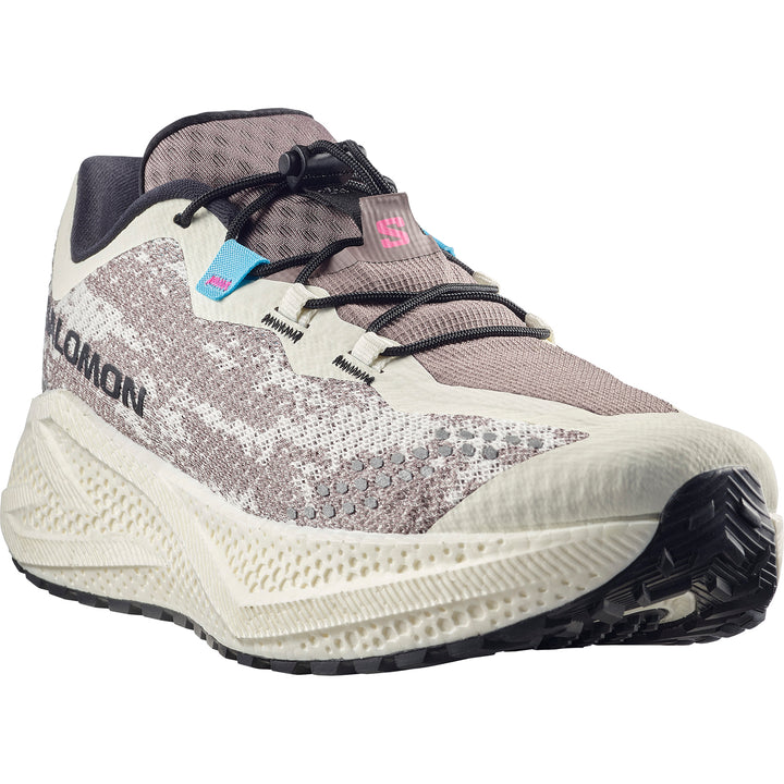 Salomon Aero Glide 4 Gravel Shoes - Men's Vanilla Ice/Black/Iron