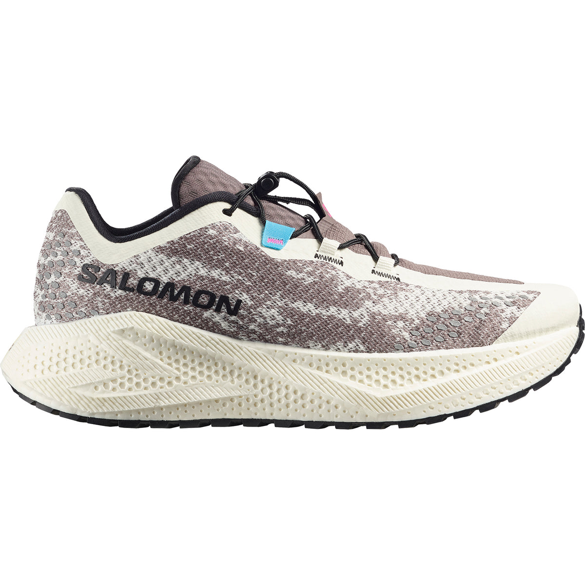 Salomon Aero Glide 4 Gravel Shoes - Men's Vanilla Ice/Black/Iron