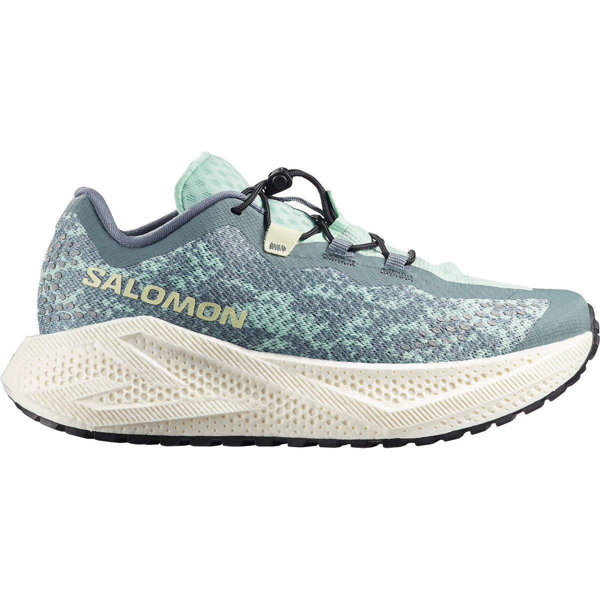 Salomon Aero Glide 4 Gravel Shoes - Women's Stormy Weather/Lichen/Vanilla Ice