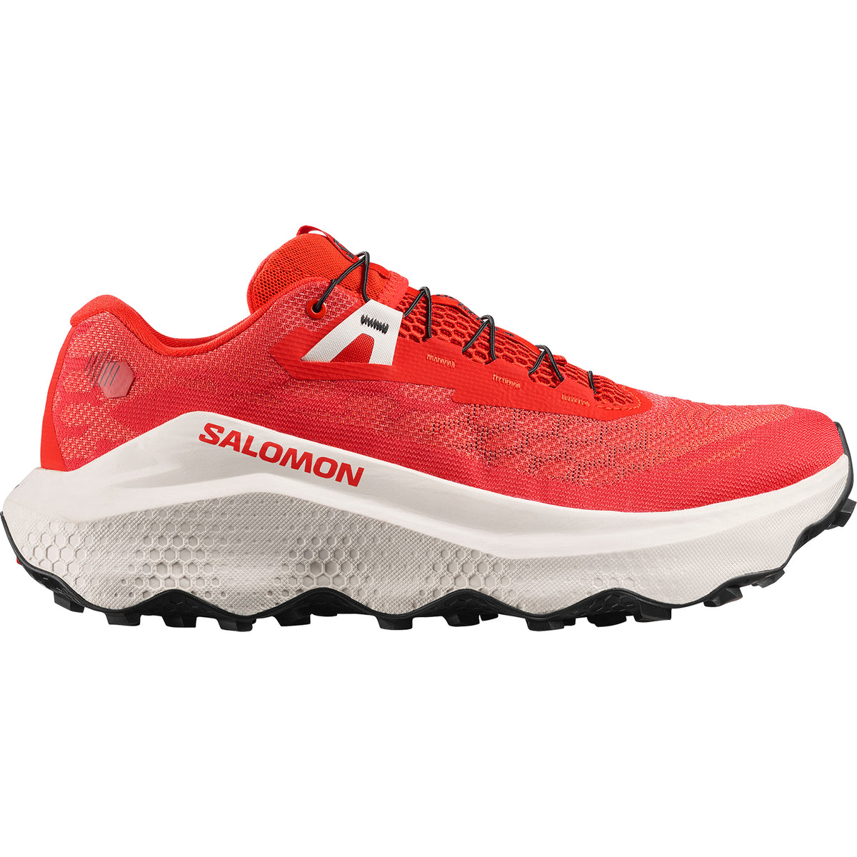 Salomon Ultra Glide 4 Shoes - Men's Fiery Red/Vanilla Ice/Black