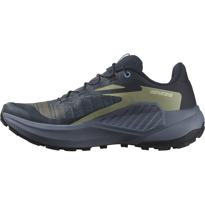 Salomon Genesis Shoes - Women's Carbon/Grisaille/Aloe Wash