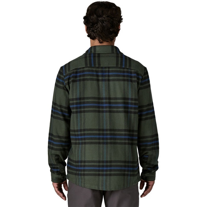 Patagonia Fjord Flannel Shirt - Men's Catch: Old Growth Green