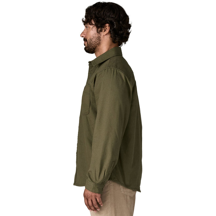 Patagonia Point Reyes Canvas Shirt - Men's Basin Green