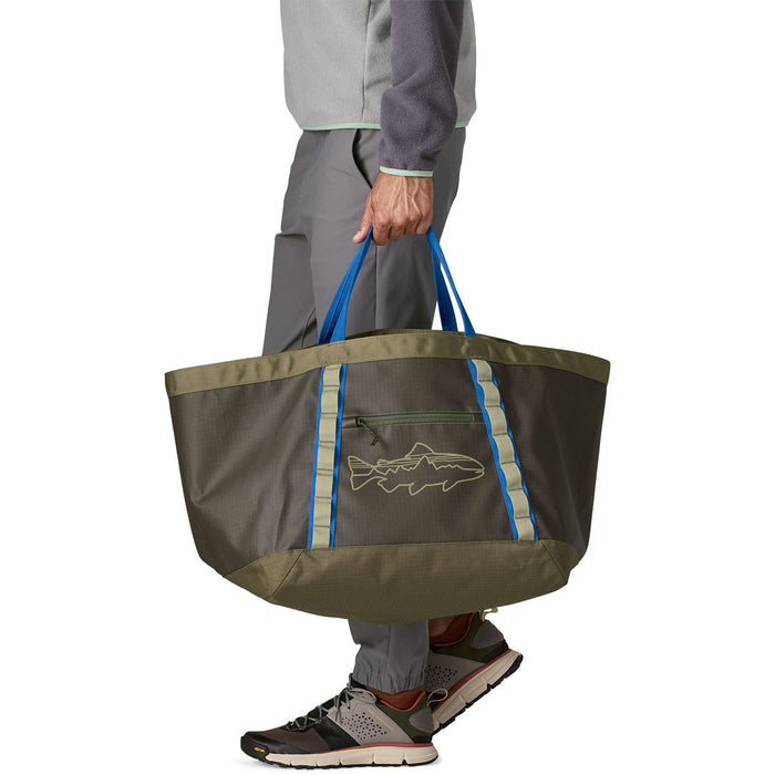 Patagonia Black Hole Gear Tote Basin Green W/Fitz Trout