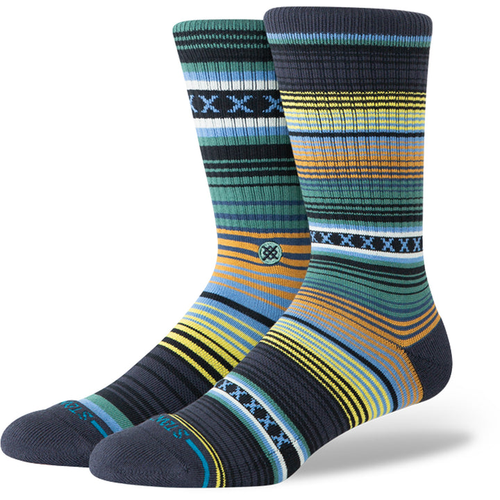 Stance Curren ST Crew Socks Deep Teal