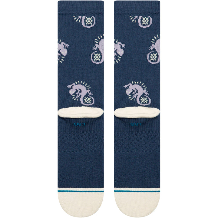 Stance Gecko Crew Socks Purple