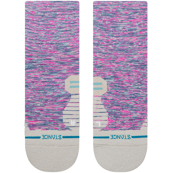Stance Marshy Light Quarter Socks - Women's Fuschia