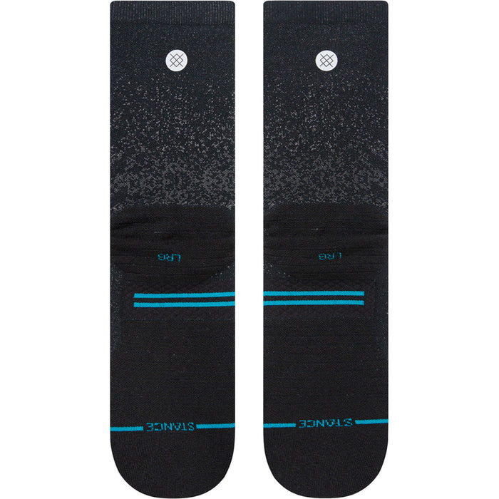Stance Run Light Crew Socks - Unisex Black