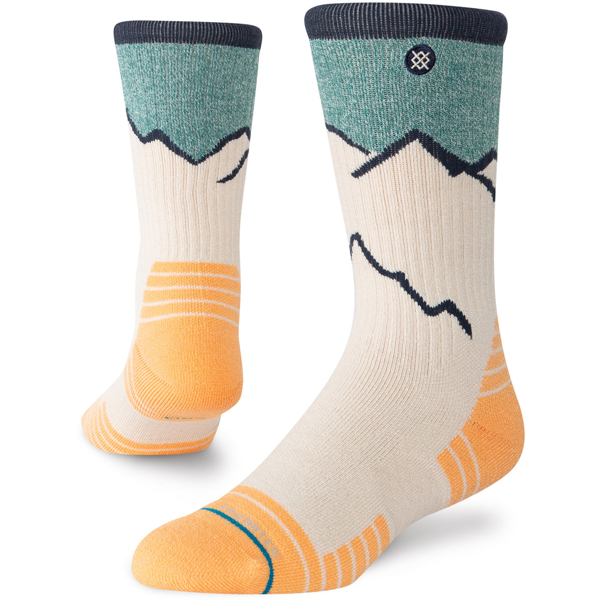 Stance Peaking Hike Crew Socks - Unisex Tan