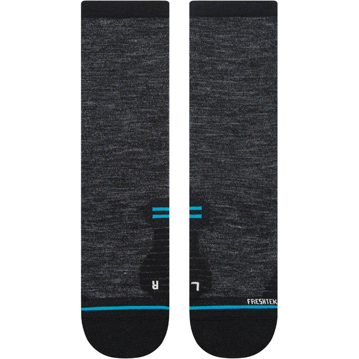 Stance Run Light Crew Socks - Unisex Black