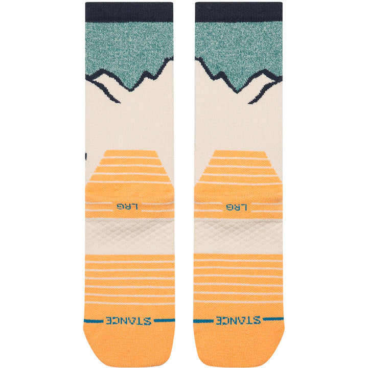 Stance Peaking Hike Crew Socks - Unisex Tan