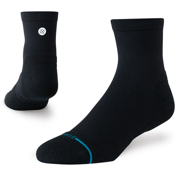 Stance Run Light Quarter Socks - Unisex Black