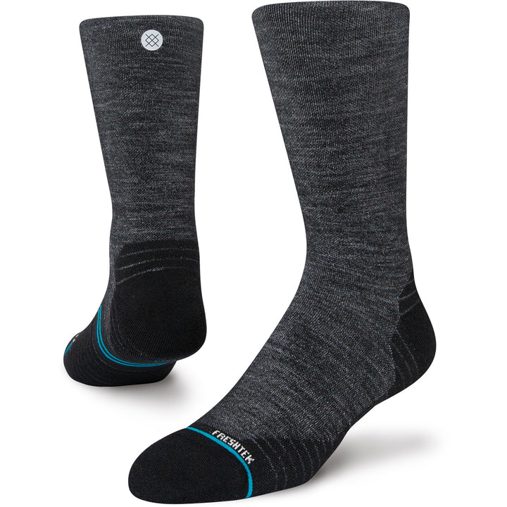 Stance Run Light Crew Socks - Unisex Black