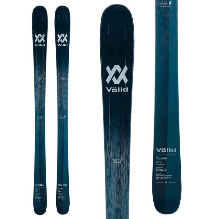Völkl Yumi 84 Skis + Marker Squire 11 Demo Bindings 2022