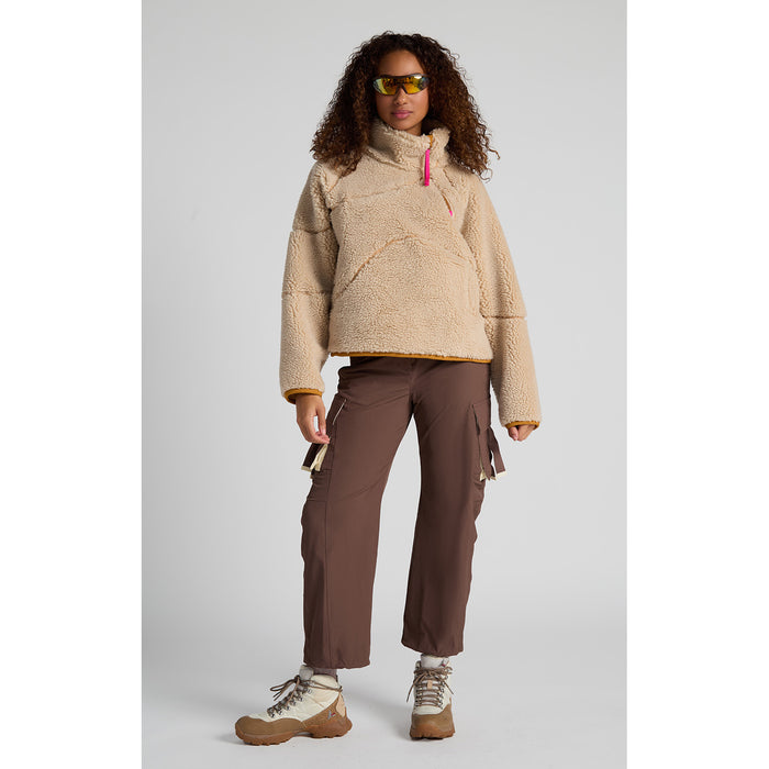 Seniq Wooluxe Fleece Pullover - Women's Cookie Dough