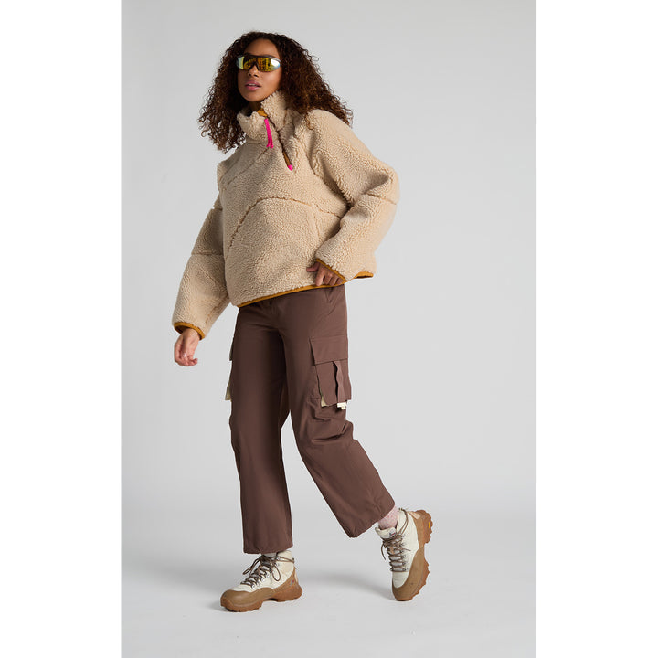 Seniq Wooluxe Fleece Pullover - Women's Cookie Dough