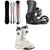 Salomon Assassin Pro Snowboard + District Snowboard Bindings + Dialogue Dual Boa Snowboard Boots 2026