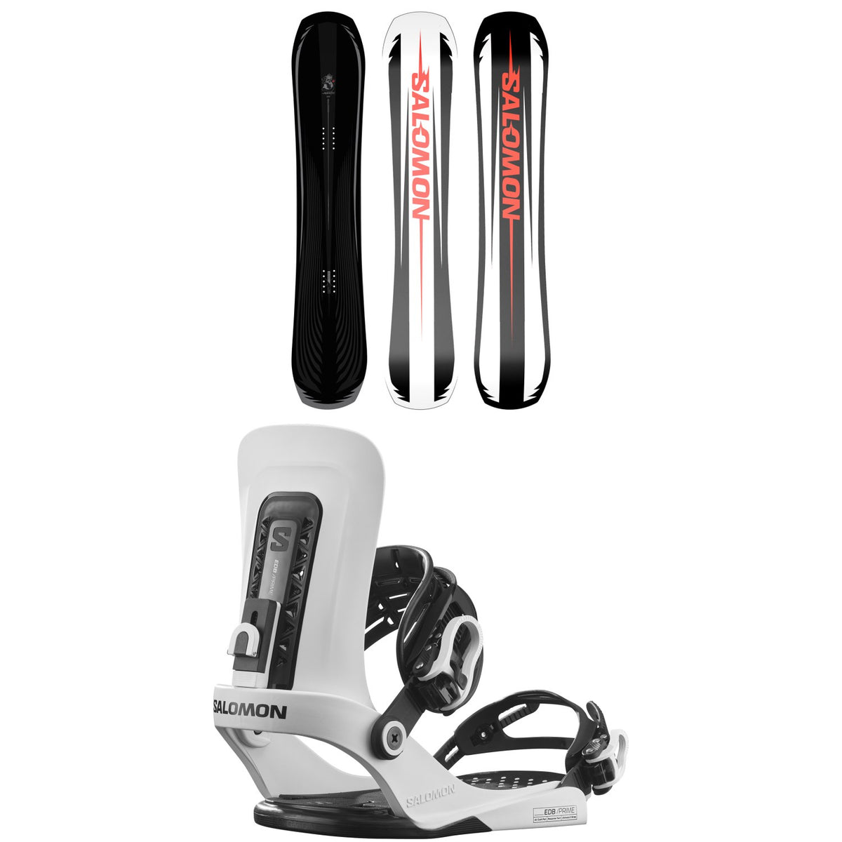 Salomon Assassin Pro Snowboard + EDB Prime Snowboard Bindings 2026
