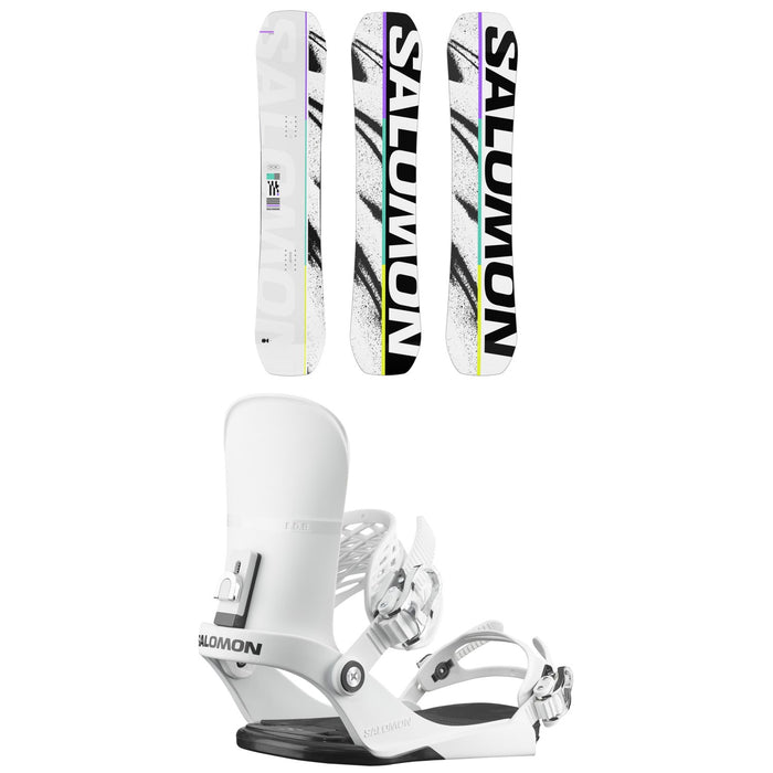 Salomon Huck Knife Snowboard + EDB Snowboard Bindings 2026