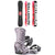 Salomon No Drama Snowboard + District Snowboard Bindings - Women's 2026
