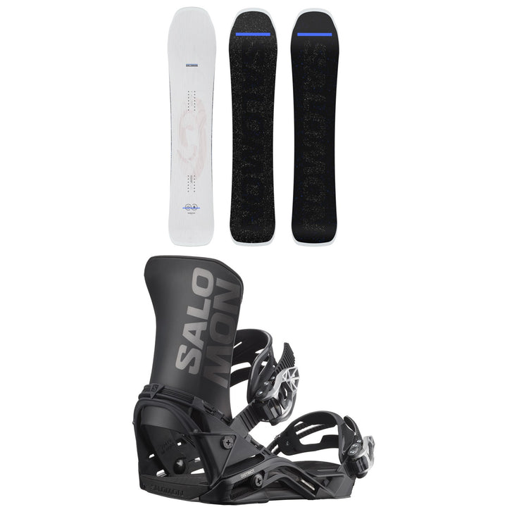 Salomon Jetstream Snowboard + District Snowboard Bindings 2026
