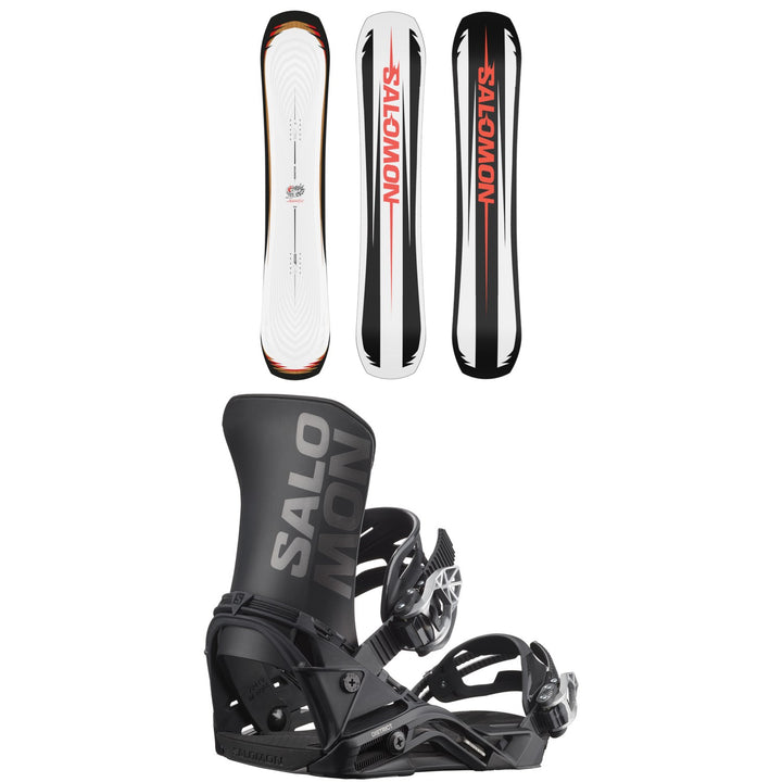 Salomon Assassin Snowboard + District Snowboard Bindings 2026