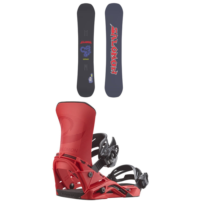 Salomon Sleepwalker Snowboard + District Snowboard Bindings 2026