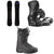 Salomon Fastlane Snowboard + Quantum Carbon Snowboard Bindings + Malamute Dual Boa Snowboard Boots 2026