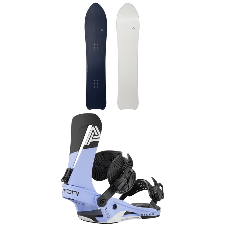 Fjell Snowboards MT Hokkaido Snowboard + Union Atlas Snowboard Bindings 2026